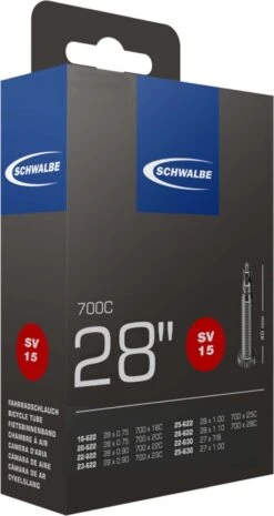 Schwalbe Schlauch Nr. 15 SV 28" 40 Mm18/28-622/630