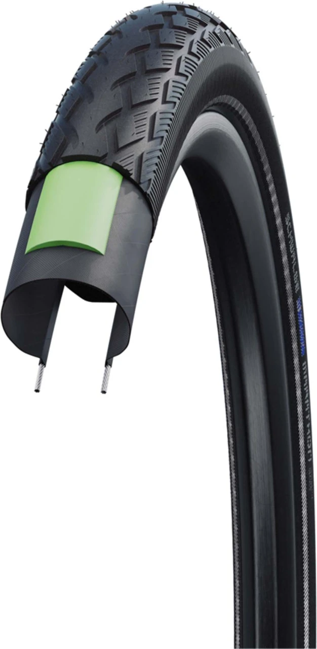 Schwalbe Reifen Marathon GreenGuard Performance 28 Zoll, Black-Reflex 2 Schwalbe Reifen Marathon GreenGuard Performance 28 Zoll, Black-Reflex – Bild 2