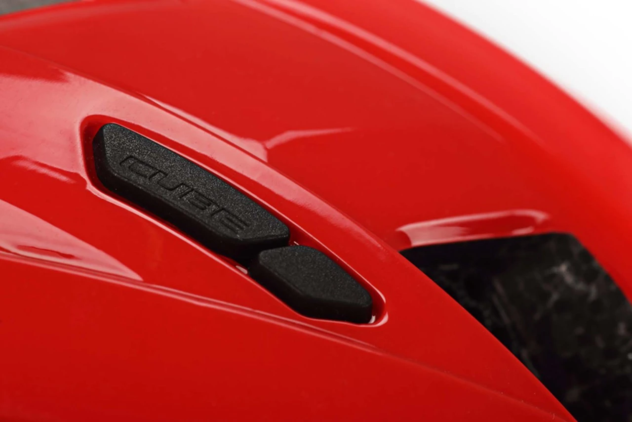 Cube Helm STEEP Glossy Red 2 Cube Helm STEEP Glossy Red – Bild 2