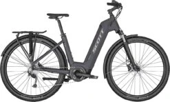 Scott Sub Cross ERIDE 20 EQ Unisex Dark Grey / Brushed Metallic 2022 - E-Bike Crossrad Tiefeinsteiger