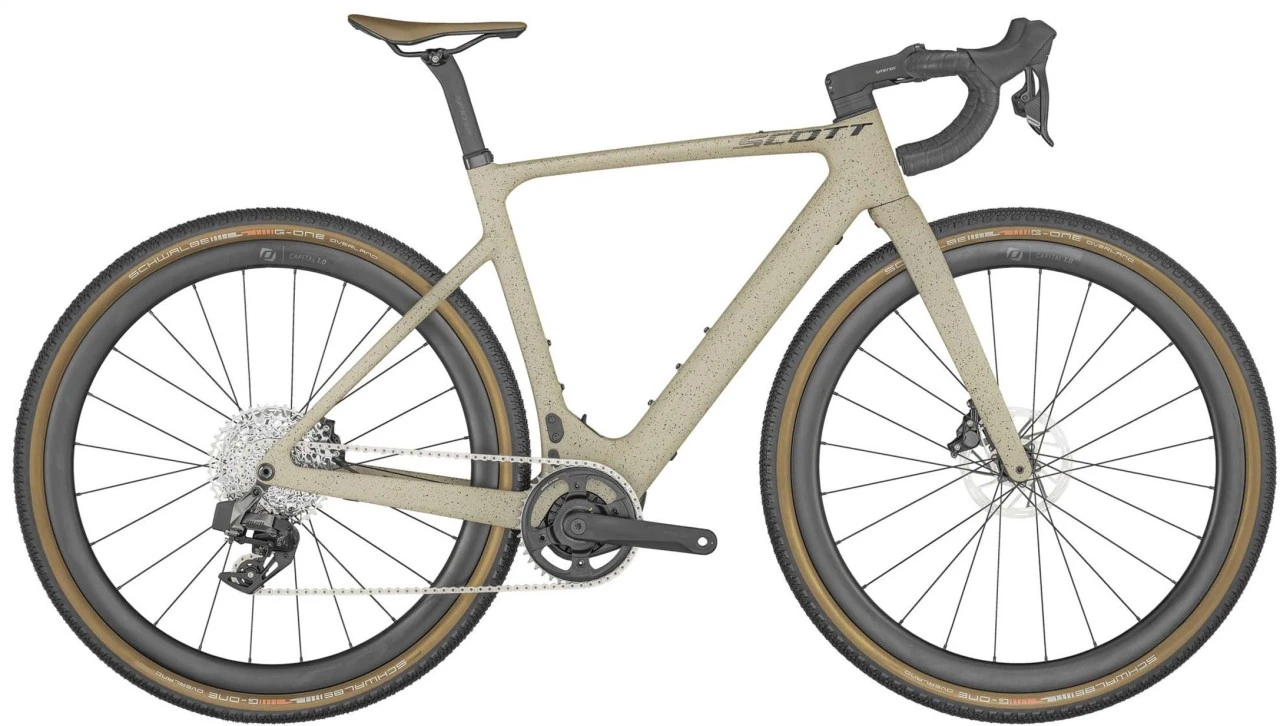 Scott Solace Gravel ERIDE 20 Storm Beige 2023 - E-Bike Cyclocross 1 Scott Solace Gravel ERIDE 20 Storm Beige 2023 - E-Bike Cyclocross