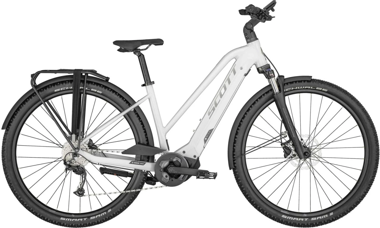 Scott Sub Cross ERIDE 20 Lady EQ White 2023 - E-Bike Crossrad Damen