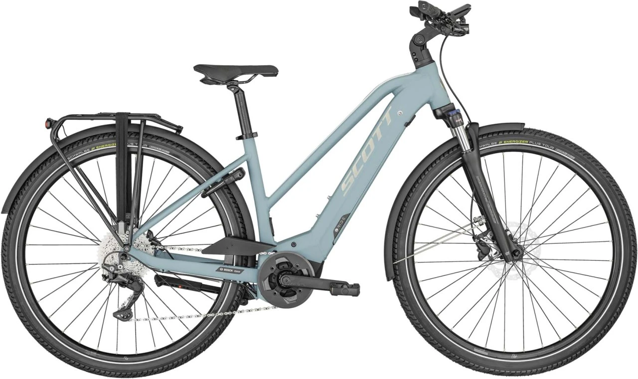 Scott Sub Tour ERIDE 10 Lady Muted Blue 2023 - E-Bike Trekkingrad Damen