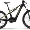 Ghost E-ASX 130 Essential Black / Light Kaki 2023 - E-Bike Fully Mountainbike