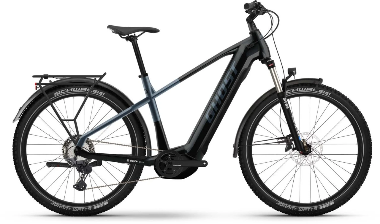 Ghost E-Teru Advanced EQ Black / Dark Grey 2023 - E-Bike Hardtail Mountainbike 1 Ghost E-Teru Advanced EQ Black / Dark Grey 2023 - E-Bike Hardtail Mountainbike