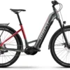 Ghost E-Teru Pro EQ Low Black / Pearl Deep Red 2023 - E-Bike Hardtail Mountainbike Tiefeinsteiger