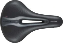 Terry Trekking Sattel Fisio Gel Max Touring Women, Schwarz -Elektrofahrradladen 4230021 Terry Trekking Sattel Fisio Gel Max Touring Women schwarz 02 1280x1280