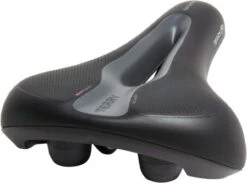 Terry Trekking Sattel Fisio Gel Max Touring Women, Schwarz -Elektrofahrradladen 4230021 Terry Trekking Sattel Fisio Gel Max Touring Women schwarz 03 1280x1280