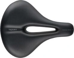 Terry Trekking Sattel Anatomica Flex Gel Men, Schwarz -Elektrofahrradladen 42300237 Terry Trekking Sattel Anatomica Flex Gel Men schwarz 02 1280x1280