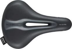 Terry Trekking Sattel Fisio Flex Gel Max Women, Schwarz -Elektrofahrradladen 42300263 erry Trekking Sattel Fisio Flex Gel Max Women schwarz 02 1280x1280
