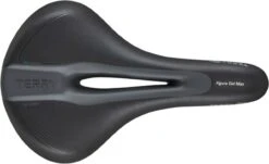 Terry Sport Sattel Figura Gel Max Fitness Men, Schwarz -Elektrofahrradladen 42300633 Terry Sport Sattel Figura Gel Max Fitness Men schwarz 02 1280x1280