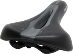 Terry Sport Sattel Figura Gel Max Fitness Men, Schwarz -Elektrofahrradladen 42300633 Terry Sport Sattel Figura Gel Max Fitness Men schwarz 03 1280x1280