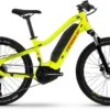 Haibike ALLTRACK Kids Gloss Lime Crystal / Red 2023 - E-Bike Kinderrad 24 Zoll