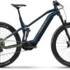 Haibike ALLTRAIL 9 29 Gloss Metal / Blue Olive 2023 - E-Bike Fully Mountainbike