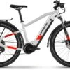 Haibike Trekking 7 I630Wh Cool Grey/red Matte 2022 - E-Bike Trekkingrad Herren