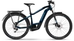 Haibike Trekking 8 Gloss Roy / Blue Met / Silver 2022 - E-Bike Trekkingrad Herren