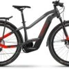 Haibike Trekking 9 I625Wh Anthracite/red 2022 - E-Bike Trekkingrad Damen