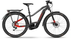 Haibike Trekking 9 I625Wh Anthracite/red 2022 - E-Bike Trekkingrad Damen