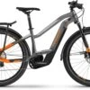 Haibike Trekking 10 I625Wh Titan/lava Matte 2022 - E-Bike Trekkingrad Damen
