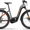 Haibike Trekking 10 I625Wh Titan/lava Matte 2022 - E-Bike Trekkingrad Tiefeinsteiger