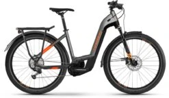 Haibike Trekking 10 I625Wh Titan/lava Matte 2022 - E-Bike Trekkingrad Tiefeinsteiger