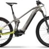 Haibike AllMtn 2 Gloss Grey Lemon Blk 2023 - E-Bike Fully Mountainbike