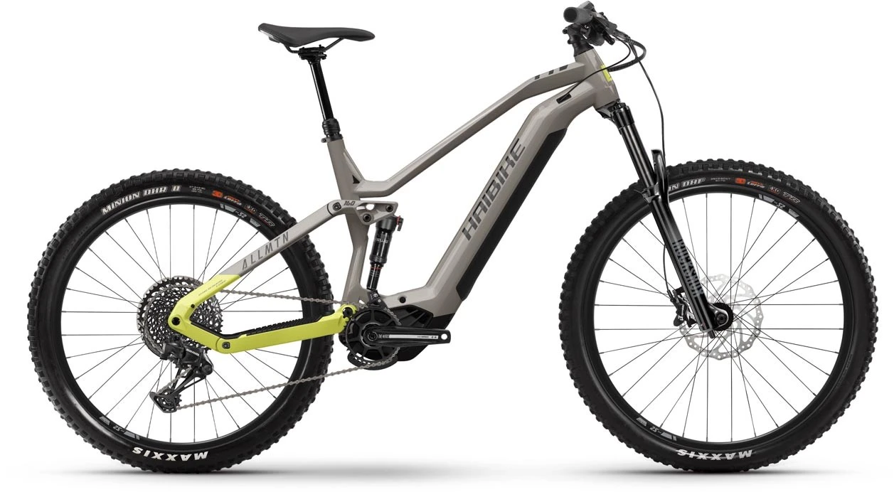 Haibike AllMtn 2 Gloss Grey Lemon Blk 2023 - E-Bike Fully Mountainbike 1 Haibike AllMtn 2 Gloss Grey Lemon Blk 2023 - E-Bike Fully Mountainbike
