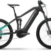 Haibike AllMtn 1 I630Wh Anthracite/turqoise 2022 - E-Bike Fully Mountainbike