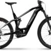 Haibike AllMtn CF 8 Gloss Black White 2022 - E-Bike Fully Mountainbike