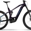 Haibike AllMtn CF 11 Gloss Fade Purple Blue Ch 2022 - E-Bike Fully Mountainbike