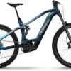 Haibike AllMtn CF 9 Gloss Fade / Blue White 2022 - E-Bike Fully Mountainbike