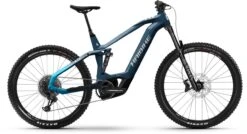 Haibike AllMtn CF 9 Gloss Fade / Blue White 2022 - E-Bike Fully Mountainbike