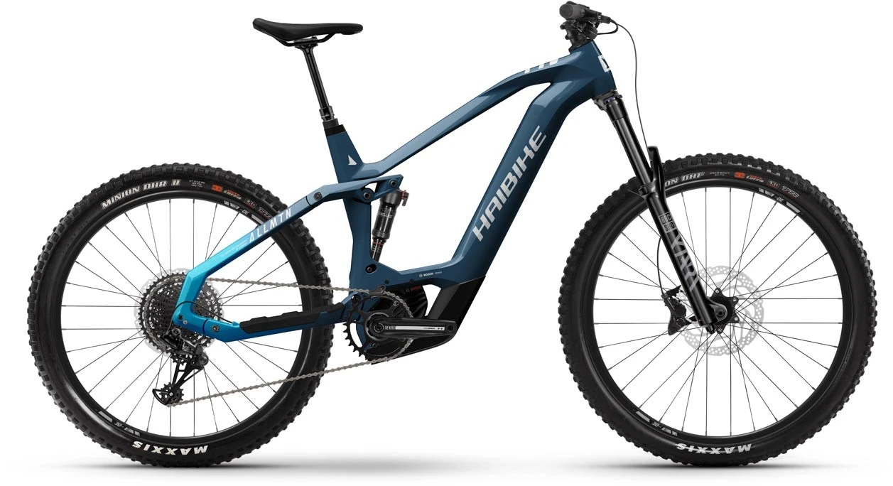 Haibike AllMtn CF 9 Gloss Fade / Blue White 2022 - E-Bike Fully Mountainbike 1 Haibike AllMtn CF 9 Gloss Fade / Blue White 2022 - E-Bike Fully Mountainbike
