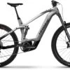 Haibike AllMtn CF 9 Gloss Grey Blk 2022 - E-Bike Fully Mountainbike