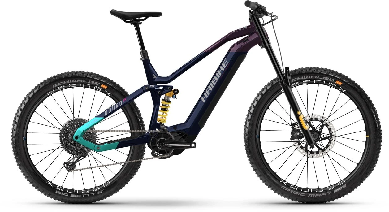 Haibike Nduro 8 Freeride Gloss Navy Pink Aqua Titan 2022 - E-Bike Fully Mountainbike 1 Haibike Nduro 8 Freeride Gloss Navy Pink Aqua Titan 2022 - E-Bike Fully Mountainbike