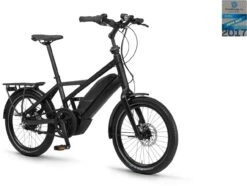 Winora Radius Tour 500Wh 20" Schwarz/schiefer Matt 2022 - E-Bike Kompaktrad