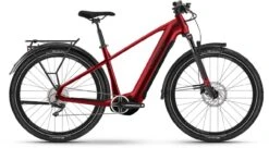 Haibike Trekking 5 Dynamite Red/black Gloss 2023 - E-Bike Trekkingrad Herren