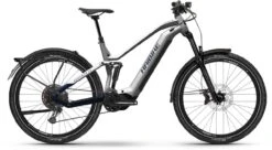Haibike Adventr FS 9 Silver/dark Blue Matt 2023 - E-Bike Fully Mountainbike