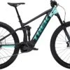 Trek Rail 5 625Wh Matte Trek Black / Miami Green 2022 - E-Bike Fully Mountainbike