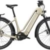 Diamant Zouma Deluxe+ TIE Alvitgrau Metallic 2022 - E-Bike Trekkingrad Tiefeinsteiger