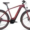 Cube Nuride Hybrid Performance 500 Allroad Darkred N Red 2022 - E-Bike Hardtail Mountainbike
