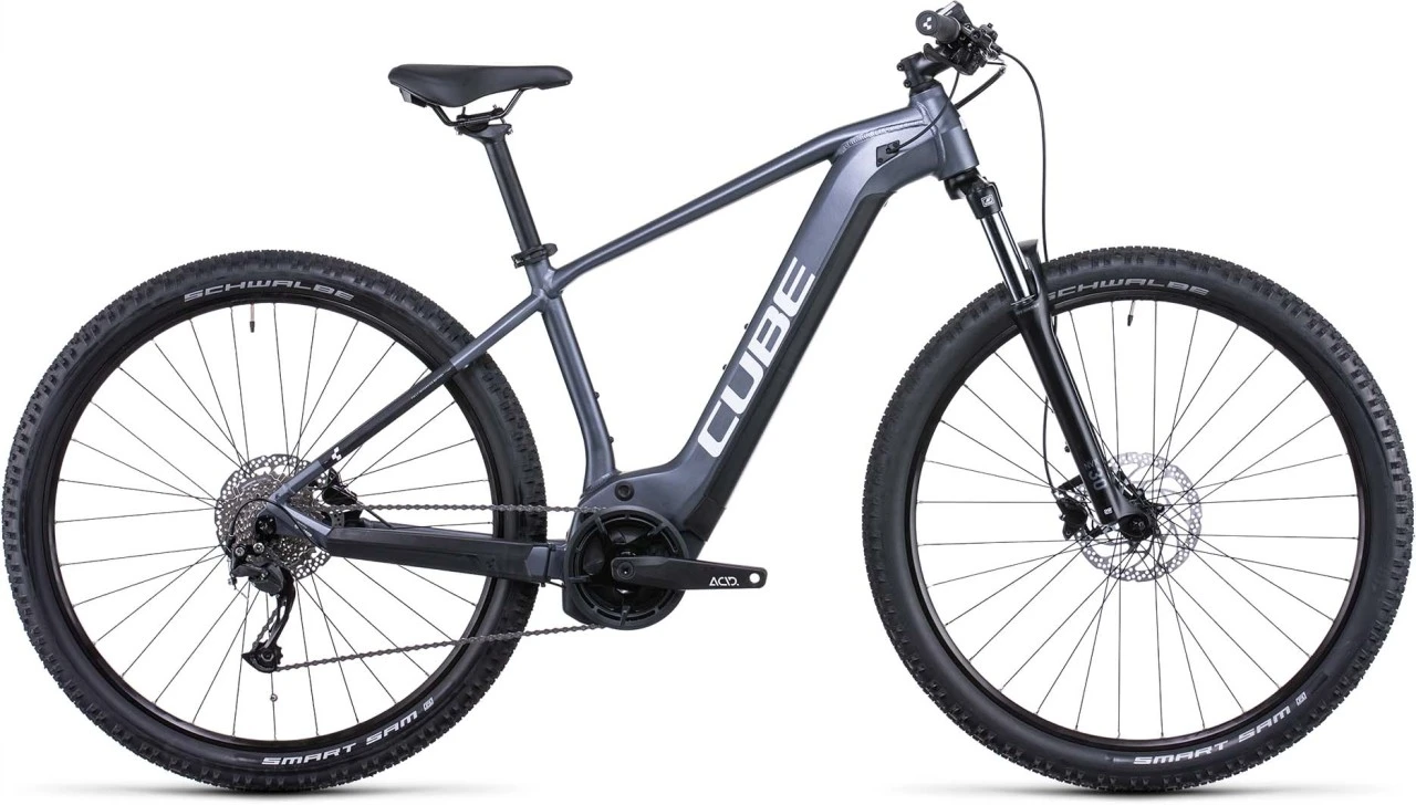 Cube Reaction Hybrid Performance 500 Metallicgrey N White 2022 - E-Bike Hardtail Mountainbike 1 Cube Reaction Hybrid Performance 500 Metallicgrey N White 2022 - E-Bike Hardtail Mountainbike
