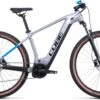 Cube Reaction Hybrid Performance 500 Polarsilver N Blue E-Bike Hardtail Mountainbike