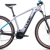 Cube Reaction Hybrid Performance 500 Polarsilver N Blue 2022 - E-Bike Hardtail Mountainbike