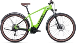 Cube Reaction Hybrid Performance 625 Allroad Shinyapple N Black 2022 - E-Bike Hardtail Mountainbike