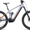 Cube Stereo Hybrid 160 HPC SL 750 27.5 Polarsilver N Orange 2022 - E-Bike Fully Mountainbike
