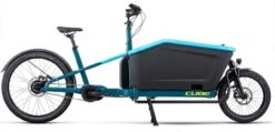 Cube Cargo Hybrid 500 Blue N Lime 2022 - E-Bike Lastenfahrrad