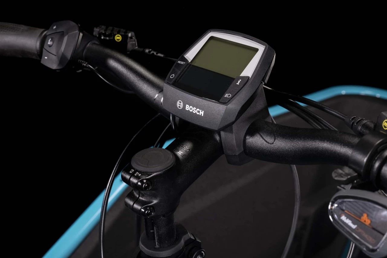 Cube Cargo Dual Hybrid 1000 Blue N Lime 2022 - E-Bike Lastenfahrrad 6 Cube Cargo Dual Hybrid 1000 Blue N Lime 2022 - E-Bike Lastenfahrrad – Bild 6