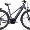 Cube Touring Hybrid ONE 625 Grey N White 2023 - E-Bike Trekkingrad Damen