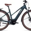 Cube Touring Hybrid ONE 500 Darkgreen N Green 2023 - E-Bike Trekkingrad Damen